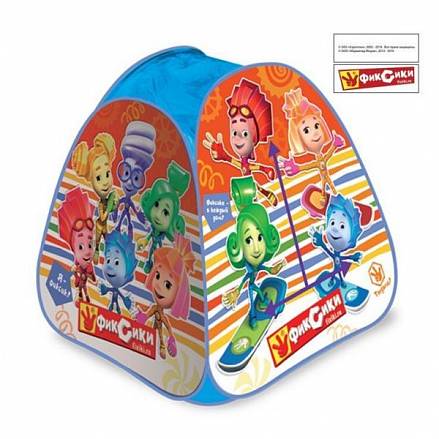 Детская игровая палатка - Фиксики, в сумке 